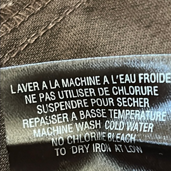 Tribal Dark Brown Jean Jacket with Decorative Silver Buttons - Picture 5 of 11